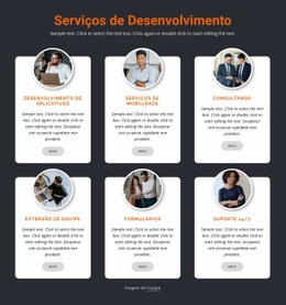 Modelo HTML5 Multifuncional Para Desenvolvimento Móvel