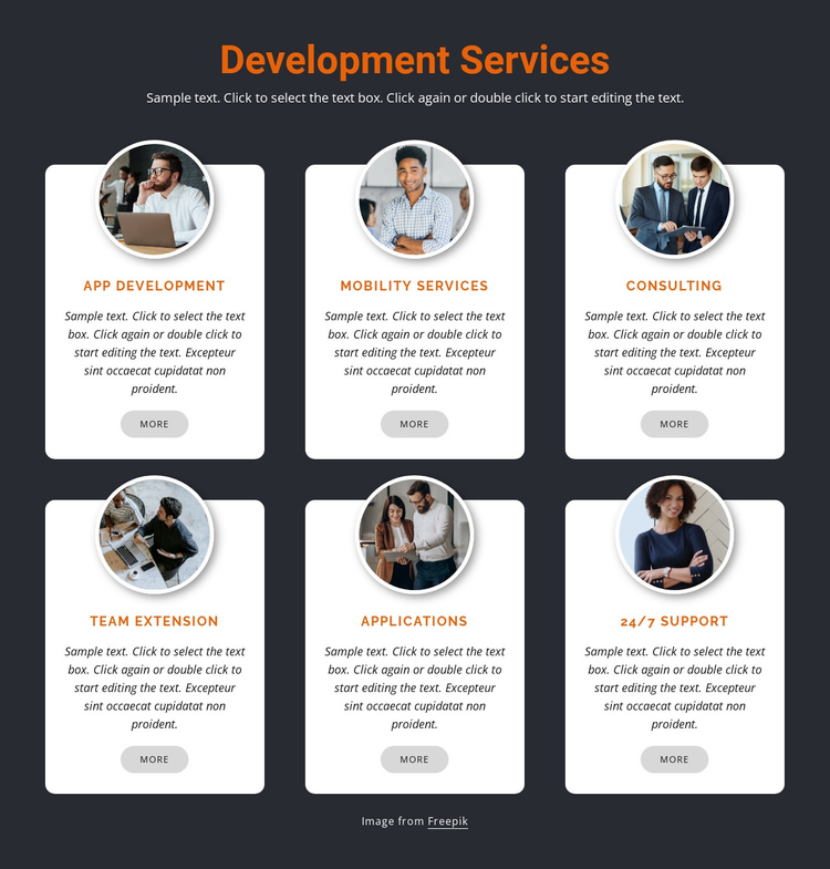 Mobile development Website Builder Software