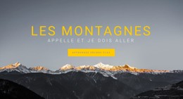 Randonnée En Europe Modèle De Site Web CSS Gratuit