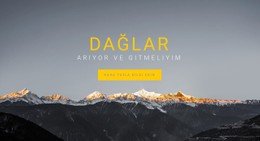 Avrupa'Da Yürüyüş Ücretsiz CSS Web Sitesi Şablonu