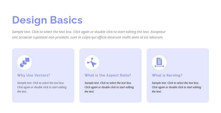 Design basics Html Code Example