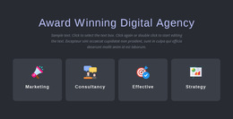 Award Winning Agency Services Html5 Responsive Template