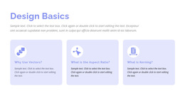 Design Basics - HTML5 Landing Page