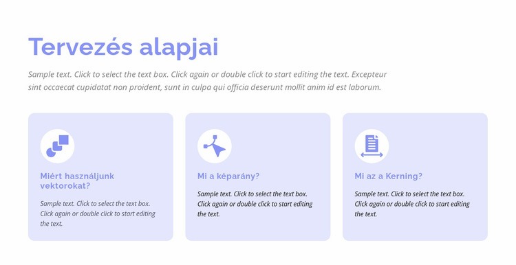 A tervezés alapjai WordPress Téma