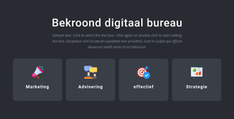 Bekroonde Bureaudiensten - Responsief WordPress-Thema