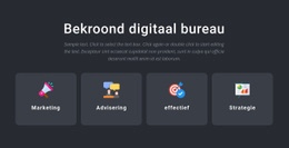 Bekroonde Bureaudiensten - Inspiratie Voor Mockups Voor Websites