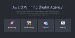 Award Winning Agency Services