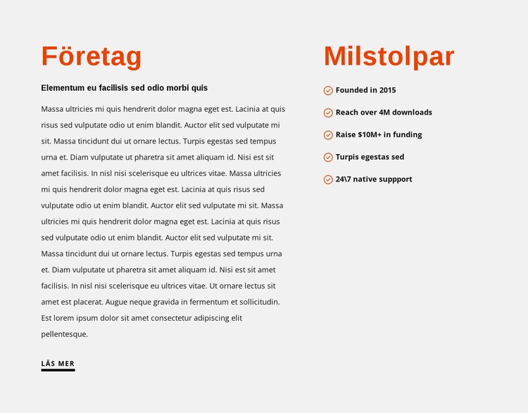 Milstolpar WordPress -tema