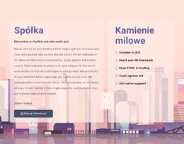 O Firmie Deweloperskiej – Szablon HTML5