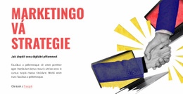 Společná Strategie HTML Šablona