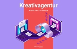 Entwicklung - Kreativer Mehrzweck-Website-Builder