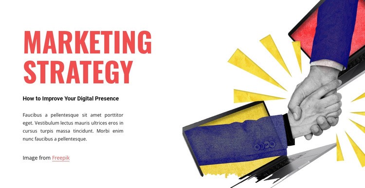 Joint strategy Squarespace Template Alternative