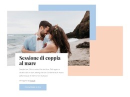 Sessione Di Coppia In Riva Al Mare - Modello HTML5 Reattivo