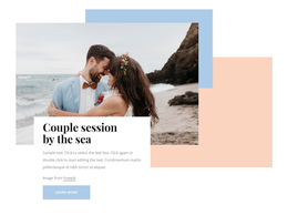 Couple Session By The Sea - Customizable Professional One Page Template