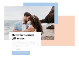Deniz Kenarında Çift Seansı - WordPress Teması