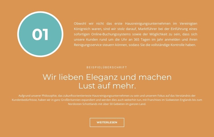 Automatisierung funktioniert Website-Modell