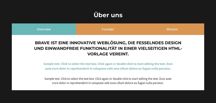 Lernen Sie die Grundlagen Website-Vorlage