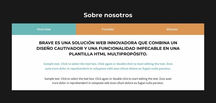 Aprende lo básico Plantillas de creación de sitios web