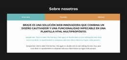 Página De Inicio Del Sitio Web Para Aprende Lo Básico