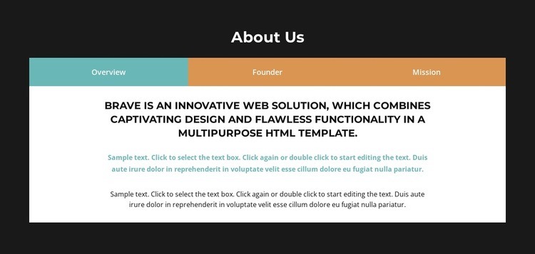 Learn the basics Homepage Design