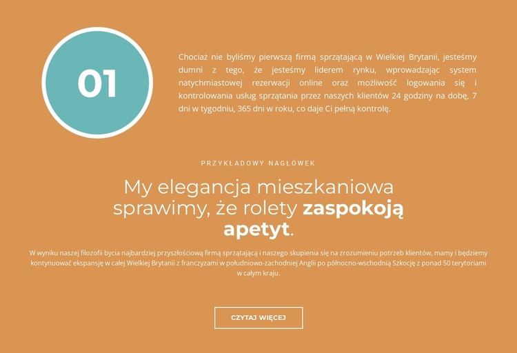 Automatyzacja działa Motyw WordPress