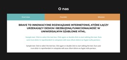 Poznaj Podstawy - Szablon Strony HTML