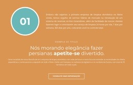 Obras De Automação - Modelo HTML5