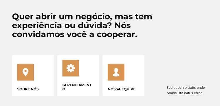 As melhores empresas do mundo Modelo de site