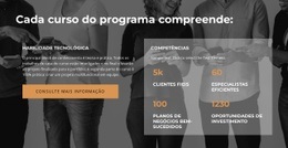 Usuário Excepcional - Modelo Criativo Multifuncional De Uma Página