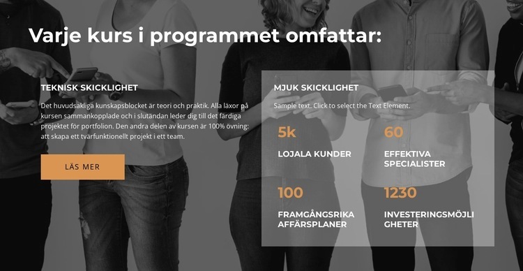 Exceptionell användare HTML-mall