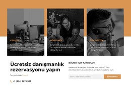 Güvertenizi E-Posta Ile Gönderin Için Web Sayfası