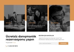 Güvertenizi E-Posta Ile Gönderin - HTML Website Maker