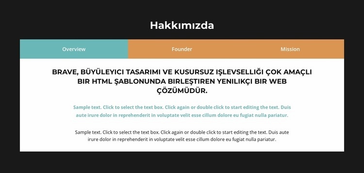 Temel bilgileri öğrenin Web Sitesi Oluşturucu Şablonları