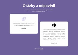 HTML Stránka Pro Rychlé Odpovědi