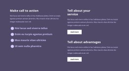 Website Design For Lots Of Text In Columns