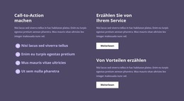 Viel Text In Spalten – Joomla-Website-Template