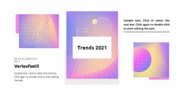 Gradiententrends 2021 - Fantastische Vorlage Erstellen