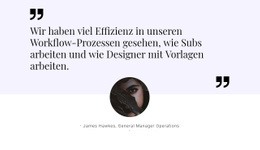 Wichtige Meinung - Zielseite