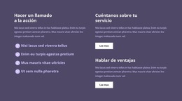 Mucho Texto En Columnas: Plantilla De Sitio Web Joomla