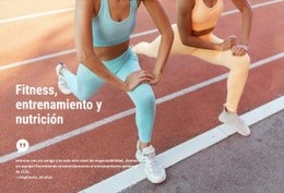 Plantilla De Página De Destino Para Actividades Al Aire Libre