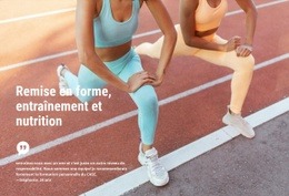 Maquette De Site Web Polyvalente Pour Activités Extérieures