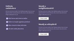 Bootstrap HTML A Következőhöz: Sok Szöveg Oszlopokban