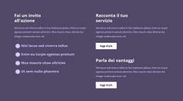 Molto Testo In Colonne - Mockup Di Sito Web Professionale Personalizzabile