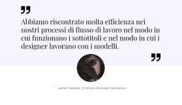 Colonna Del Modello Di Griglia CSS Per Opinione Importante
