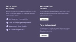 Progettazione Del Sito Web Per Molto Testo In Colonne