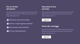 Molto Testo In Colonne - Modello Di Sito Web Joomla