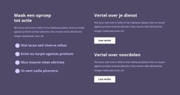 Websiteontwerp Voor Veel Tekst In Kolommen