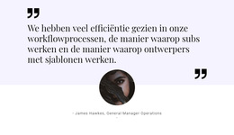 Belangrijke Mening - Beste Websitesjabloon