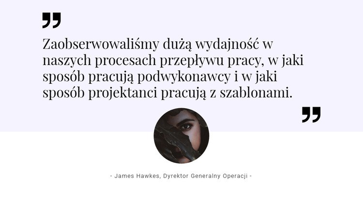 Ważna opinia Projekt strony internetowej