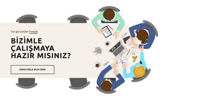 İşbirliği Web Sitesi Oluşturucu Şablonları